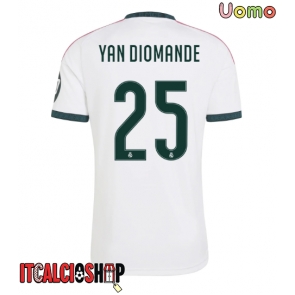 Real Madrid Yan Diomande #25 Prima Maglia 2026-27 Manica Corta Real Madrid Yan Diomande #25 Prima Maglia 2026-27 Manica Corta